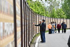 В парке Победы почтили память павших в Великой Отечественной войне саратовцев 