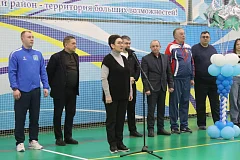 В р.п. Татищево прошел областной турнир по волейболу среди мужских команд, посвященный памяти А.С. Акимова