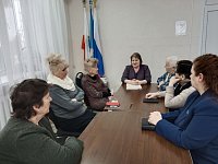 Заседание Совета ветеранов Вязовского муниципального образования