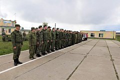 Торжественное открытие учебных военно-полевых сборов учащихся юношей 10 классов муниципальных общеобразовательных учреждений Татищевского района