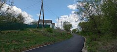 Ремонт дорог в районе