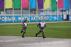 Военно-патриотическая игра «Зарница 2.0» в Татищево