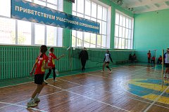 Соревнования по бадминтону