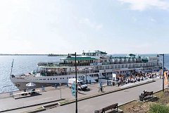 Из Саратова по Волге отправился теплоход с участниками Международного фестиваля-лаборатории «ГИТИСФЕСТ. Театральное Приволжье 2026»