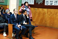 Глава района провел встречу с жителями с.Полчаниновка