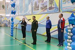 Торжественное открытие и первые матчи Кубка главы Татищевского района по волейболу