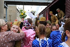 Ретропоезд "Воинский эшелон"