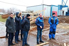 Инспекционная поездка главы района