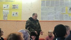 Глава района провел встречу с жителями п. Тимирязевский