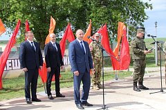 Военно-патриотическая игра «Зарница 2.0» в Татищево