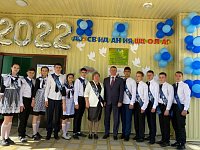 Заместитель Председателя Правительства области, министр образования Орлов М.И. посетил школу села Мизино-Лапшиновка