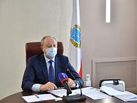 Губернатор Саратовской области В.В.Радаев провел совещание с главами крупных районов