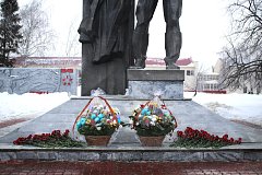 Торжественный митинг, посвященный Дню защитника Отечества